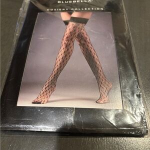 Bluebella Black Fishnet Hosiery